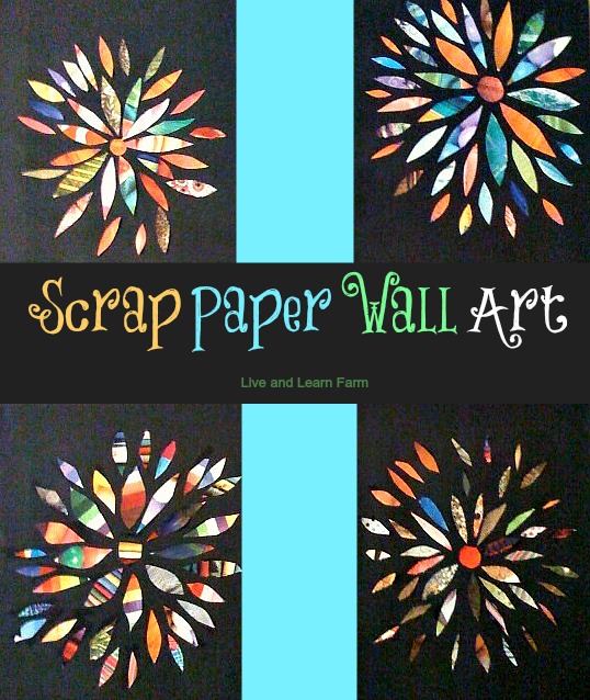 Paper Scrap Wall Art - Make