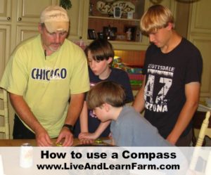 How to use a Compass Lesson