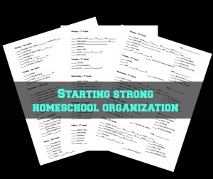 Starting Strong organization homeschool
