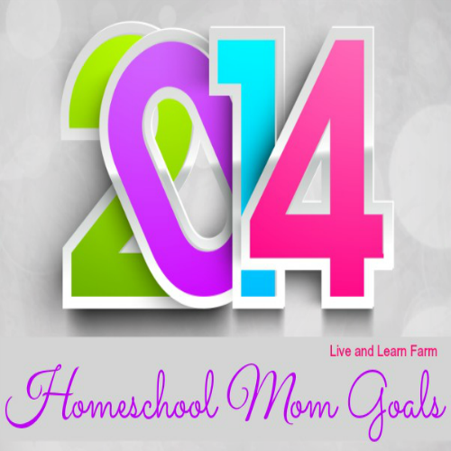 2014 Homeschool Mom Goals