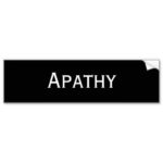 Apathy