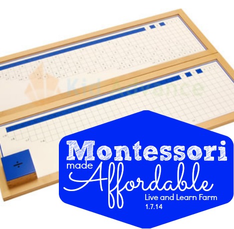 Montessori Division Materials