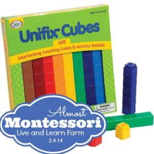 AM Unifix cubes 100