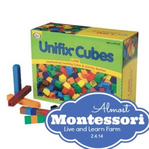 AM Unifix cubes 500