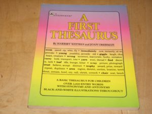 First Thesaurus