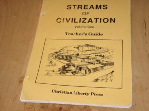 Streams of Civilization Teachers