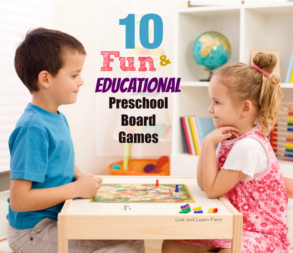 9 Preschool + Toddler Board Games That Are Educational And Fun