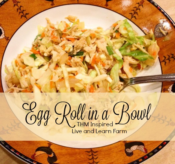 Egg Rroll in aBbowl | Live and Learn Farm