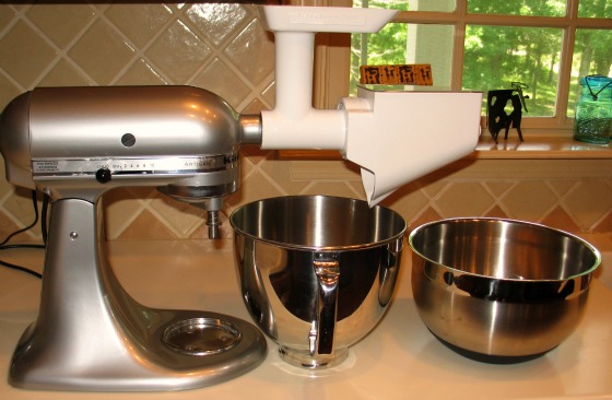 Kitchenaid Mixer with Juicer Attachment - Live and Learn Farm