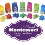 Almost Montessori Sentence Building